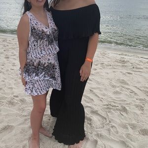 Black Off The Shoulder Jumpsuit